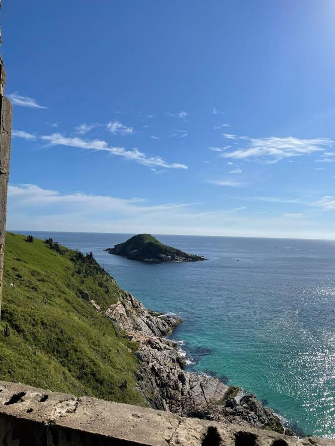 Cobertura Pe Na Areia Com Piscina Privativa E Vista Mar Na Praia Dos Anjos, Arraial Do Cabo, Para Ate 8 Pessoas Экстерьер фото