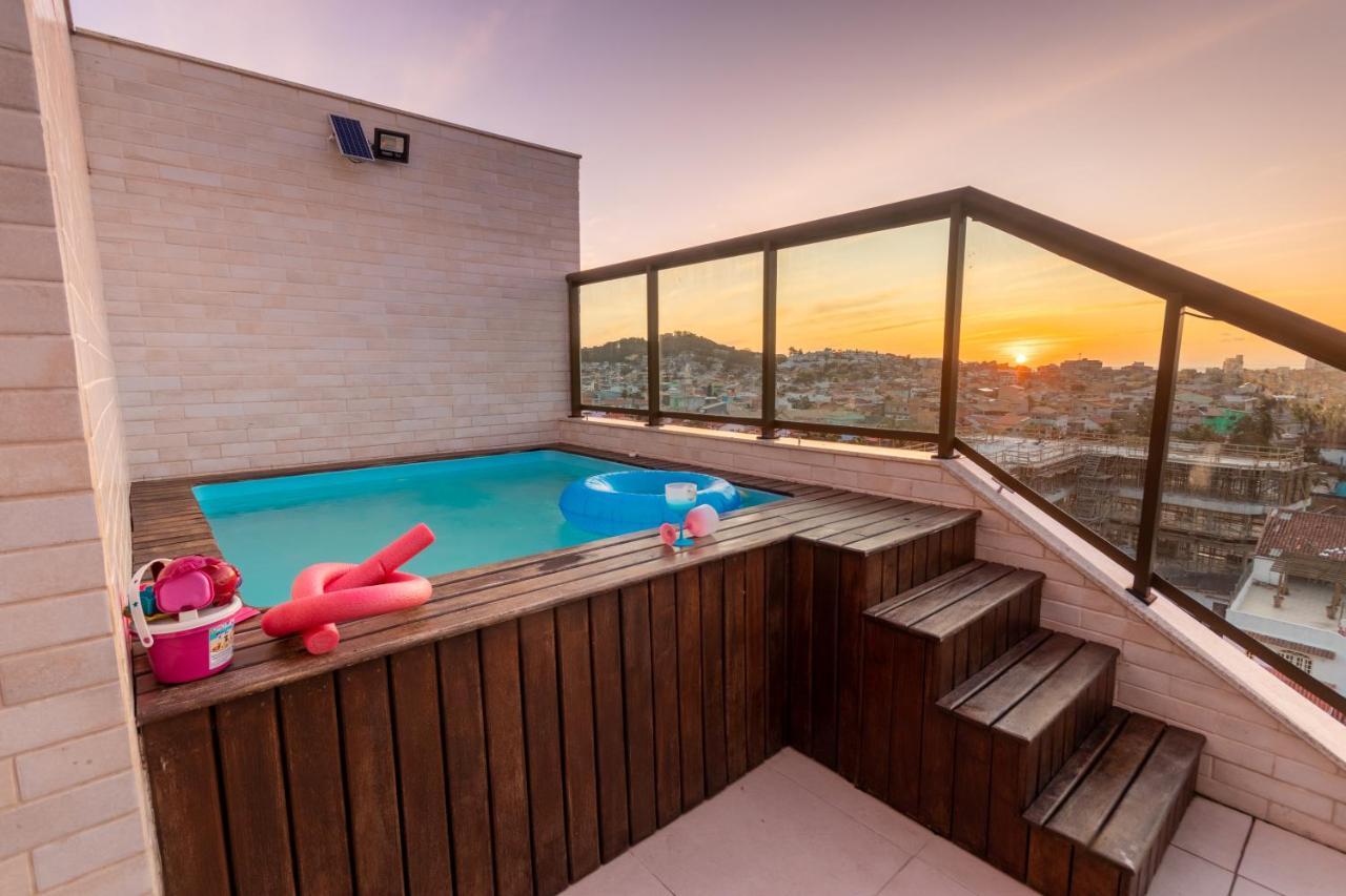 Cobertura Pe Na Areia Com Piscina Privativa E Vista Mar Na Praia Dos Anjos, Arraial Do Cabo, Para Ate 8 Pessoas Экстерьер фото